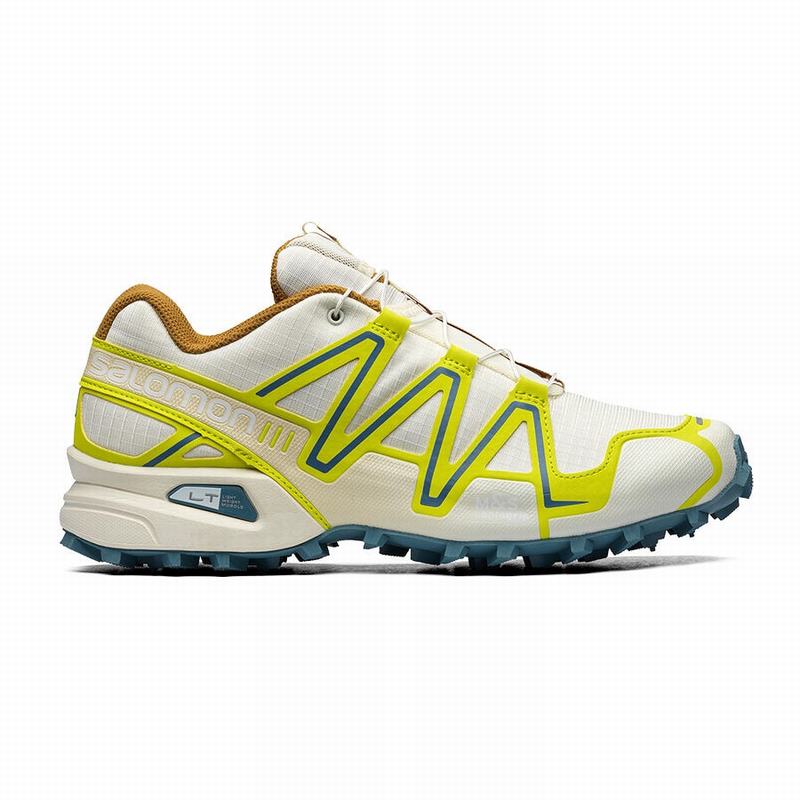 Salomon SPEEDCROSS 3 Zapatillas Trail Running Hombre - Beige / Rosas - Colombia (06412-RMGB)